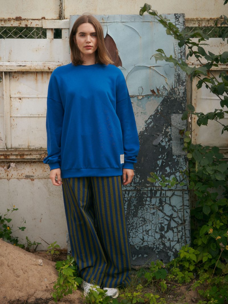 Dámske široké nohavice STRIPY - Image 7