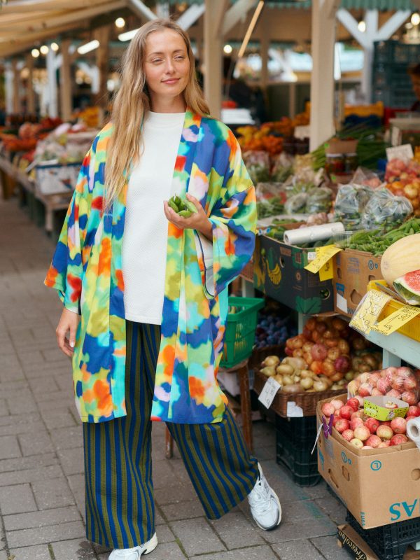 Dámske kimono s opaskom FLOWERFIELD