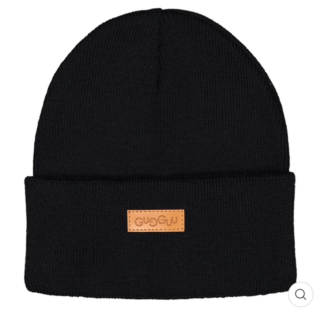 Merino čiapka BASIC BLACK