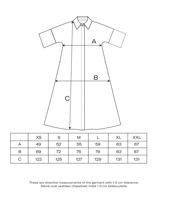 Dámske košeľové šaty TWILL – Obrázok 8