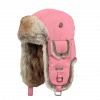 Kožušinová ušianka KAMIKAZE PINK