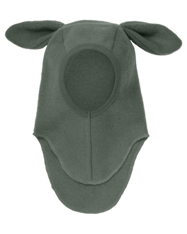 Kukla z vlneného flisu so zajačími uškami GREEN